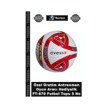 Özel Üretim Antrenman Oyun Aracı Hediyelik Ft-670 Futbol Topu 5 No Çok Renkli