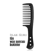 Zenvac Bukleli Saç Fön Wax Sonrası Tarak Karbon Nano Absolute Professional 720622 Zenvac29