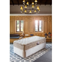 Minarmobilya Minar Safir Tek Kişilik Full Ort Pedli Yaylı Yatak 120X200