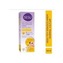 Sesu Tüy Dökücü Krem 100ml. Normal Cilt Ayçiçek