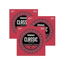 3 Paket Birden D'addario Ej27 Klasik Gitar Tel Seti-Pena
