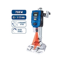 Scheppach Dp60 Dijital Sütunlu Matkap 710 Watt 1.5-13 Mm