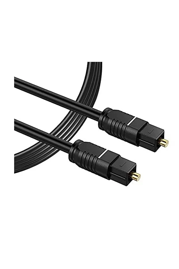 5 Metre Dijital Fiber Optik Ses Kablosu Toslink Kablo 5 Mt Dvd Altın Kaplama Spdıf Md Optic Kablo