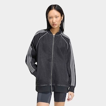 Adidas Superstar Track Os D Kadın Siyah Ceket Kq6471 Çok Renkli