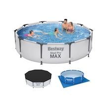 Bestway Steel Pro Max Prefabrik Havuz Set Bw452 ( 305 Cm x 76 Cm