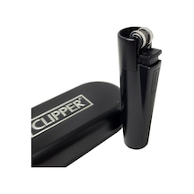 Clipper Metal Çakmak Siyah