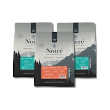 Noire 3'lü Filtre Kahve Tanışma Seti - Premium %100 Arabica Öğütülmüş Ve Çekirdek Taze Kavrulmuş Yöresel Kahve Çekirdek Kahve