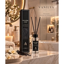 Premium Oda Kokusu Bambu Çubuklu Beyaz Şişe 100 Ml Vanilya