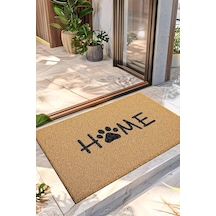 Tr Paspas Dekoratif Home Pati Desenli Kapı Önü Paspası Koko 40 X 60 Cm Diğer