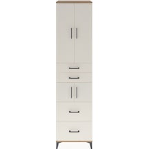 Hyperion Dolap 4 Raflı 4 Çekmeceli 4 Kapaklı 60x44x243 Çam-aytaşı Atlas Çam