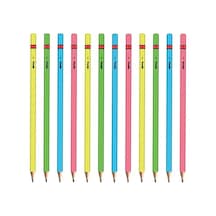 Rotring Neon Renklerde Kurşun Kalem 12'li Paket