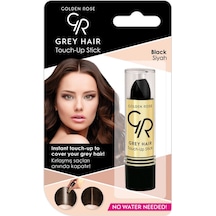 Golden Rose Gray Hair Beyaz Kapatıcı Saç Ruju 01 Siyah