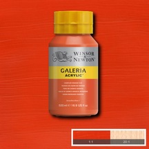 Winsor Newton Galeria Akrilik Boya 500ml Cadmium Orange Hue 0,15 L