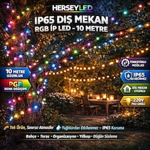 Ip65 Dış Mekan İp Led Rgb 10mt Fonksiyonlu Rgb RGB