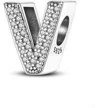 Fubena Taşlı Harf Charm - V