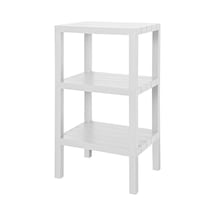 Deconox 3 Katlı Köşe Rafı / Banyo, Mutfak Ve Kiler İçin Yer Tasarruflu Organizer / Çok Amaçlı Plastik Raf / 3 F Diğer