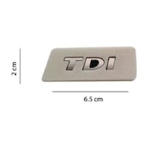 Volkswagen Uyumlu Tdı Krom Yazı 2 6.5 Cm