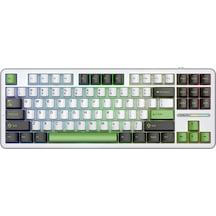 Aula F87 Mekanik Rgb Tkl Gray Switch Kablosuz Makrolu Hot Swap Klavye