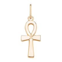 Rose Altın Mini Ankh Kolye Ucu As1882uklr2 Altınsepeti Pembe Altın