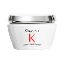 Kerastase Premiere Masque Filler Réparateur, Hasar Görmüş Saçlar İçin Saç Bakım Maskesi, 200 Ml Çiçekli Beyaz