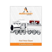 Noel Treni Charm Gümüş Kaplama