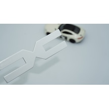 Dk Tuning Yeni Nesil Bagaj 3m 3d 10cm Beyaz Yazı Logo Dacia İle U
