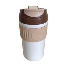 Çift Kapaklı Pipetli Yeni Seri Staınless Steel 450 Ml Sıcak/soğuk Mag Bardak Termos Kahve