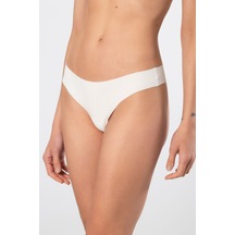 Türen Kadın Lazer Kesim Pamuklu String Külot 912/ekru Ekru