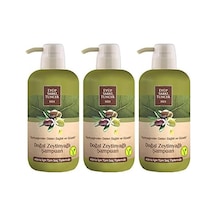 Doğal Zeytinyağlı Şampuan 600 Ml Pet Şişe X 3