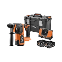 Aeg BBH18BL2-602MB 2x6.0AH Çift Akülü Kömürsüz Kırıcı Delici - 4935500110