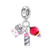 Fubena Şekerleme, Pasta Ve Mum Sallantılı Charm