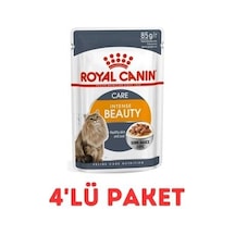 Royal Canin Gravy Intense Beauty Yetişkin Kedi Konservesi 4 x 85 G