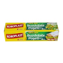 2 Adet Koroplast Orta Boy Buzdolabı Poşeti