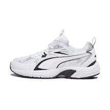 Puma 402623 01 Milenio Tech Beyaz-siyah-gümüş Erkek Spor Ayakkabı Beyaz
