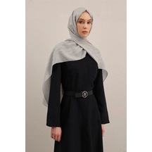 Armine Lyocell Şal - 3 - Gümüş 23