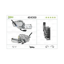 Valeo 404369 Silecek Motoru Arka 6n0955713a 6n0955713b