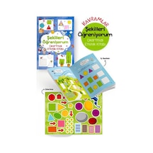 Kavramlar Şekilleri Öğreniyorum Çıkartmalı Etkinlik Kitabı - 3 Yaş + - Msbu-753192