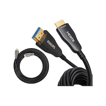Philips Swr3019w/93 40 Metre 4k 60hz Aoc Fiber Optik Hdmı Kablo Çinko Alaşım Gövde