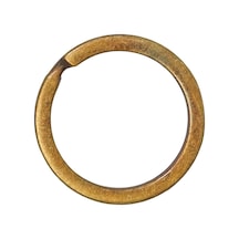 30 Adet Antik Renk 3 Cm Metal Anahtarlık Halkası