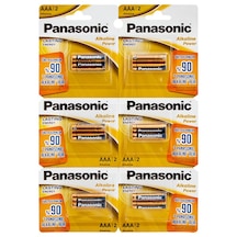 Panasonic Alkaline Power AAA İnce Kalem Pil 6 x 2'li