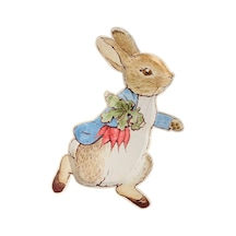 Meri Meri - Peter Rabbit Plates - Peter Rabbit Tabak - 12'li