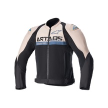 Alpinestars Smx Air Korumalı Motosiklet Montu Açık Kahverengi Siyah Mavi