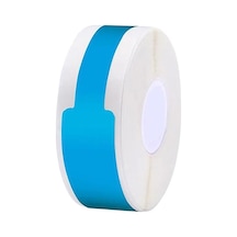 Pm-25303 Bluetooht Lu Etiket Makinesinin Mavi Etiketi Beyaz - Çok Renkli