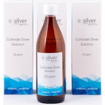 Gümüş Suyu 23Ppm 500Ml 3Lü Set Cam Hydrasense Kolloidal