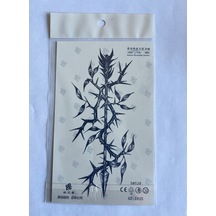 Dikenli Ok 18x11 Cm Yarı Kalıcı Geçici Dövme