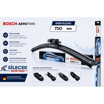 Bosch Aerotwin U Serisi 750mm Ap650u Standart 4 Aparatlı