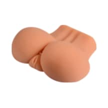 Hızlı Express XL Büyük Boy 4 KG Realistik 2 İşlevli Kadın Kalça Yapay Suni Vajina ve Anüs