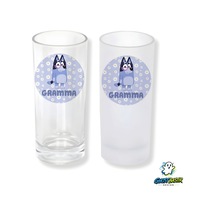 Bluey Gramma Buzlu / Buzsuz Seçenekli Rakı Bardağı 1 Adet Şık Sunum Bardağı 0281