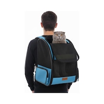 Ayrex Airmove Premium Kedi Köpek Taşıma Çantası, Silinebilir, Yırtılmaz Fileli, Bükülmez Gövde, Sırt Çantas