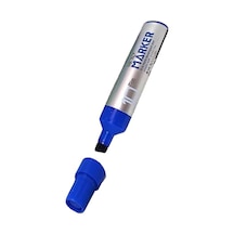 Permanent Markör Marker Kesik Uçlu Koli Kalemi Mavi 10 mm Çuval Kalemi Silinmez 1 Adet